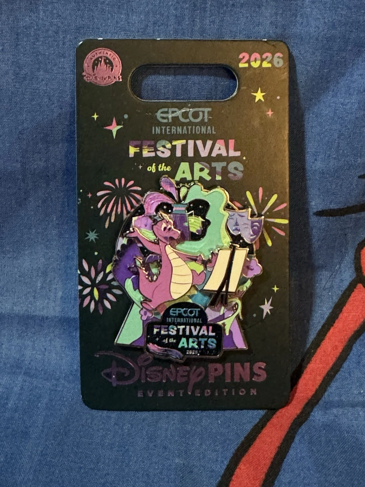 Disney Parks 2026 Festival Of The Arts Figment Painting Pavilions LE Pin