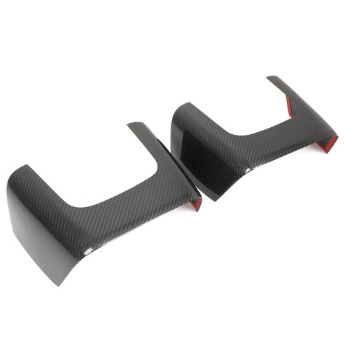 Dry Carbon Car Seat Headrest Panel Trim Styling Cover For BMW 7 Series G70 2023+ - Picture 9 of 11