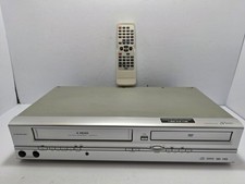 Funai SV2000 WV805 VCR VHS Recorder DVD Player Combo With Remote Tested Working