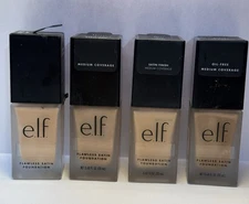 ELF Flawless Finish Foundation Oil-Free Satin Finish Choose Your Shade BRAND NEW