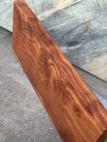 Tablero de madera de palo de rosa para carpintería resina losa madera 12,25”x5,3” A915 - Imagen 8 de 11