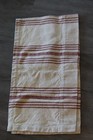 Pottery Barn Striped Cafe Curtain Valance French Country 100% Cotton 