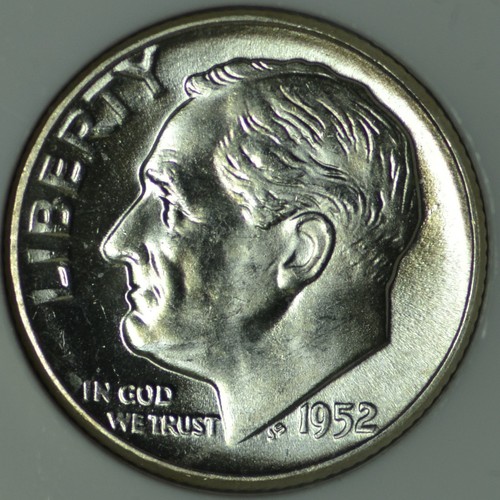 1952-P MINT SILVER SET IN A WHITE CAPITAL HOLDER- GEM BRILLIANT UNCIRCULATED - Picture 7 of 12