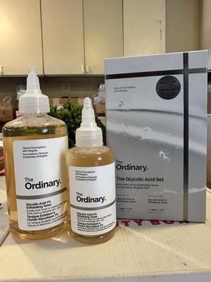 The Ordinary Glycolic Acid 7% Exfoliating Toner The Glycolic Acid Set