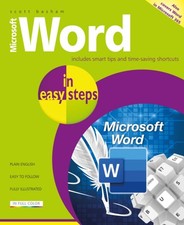 Microsoft Word in easy steps by Scott Basham (Paperback Book)
