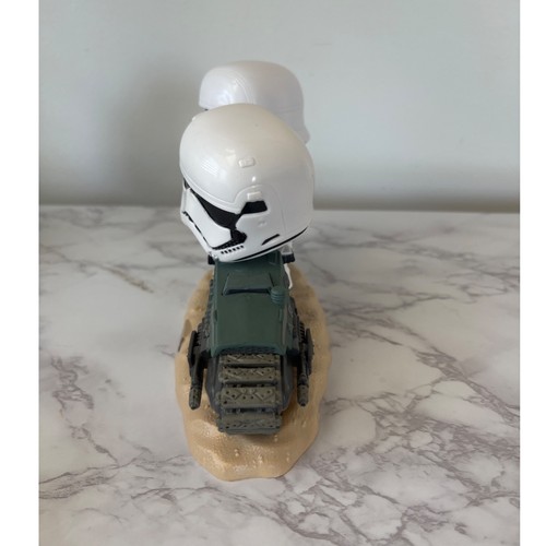Star Wars First Order Stormtrooper Funko POP! Estatuilla de bicicleta Rides Speeder - Imagen 3 de 6