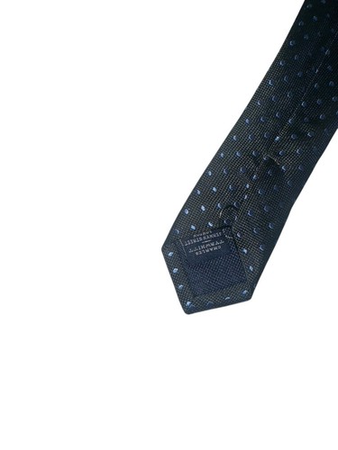 CHARLES TYRWHITT MEN'S Silk TIE Green & Blue Classic Polka Dot NWT - Picture 7 of 8