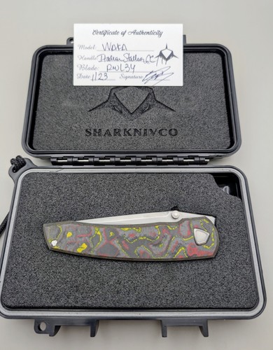 Sharknivco Waka – Mimetico anni 80 "Stallone Italiano" CF/RWL34 / Custom made in USA - Foto 9 di 9