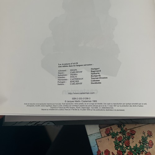 Lot 8 Albums Bd Les Aventures D’ Alix Jacques Martin - Foto 6 di 21