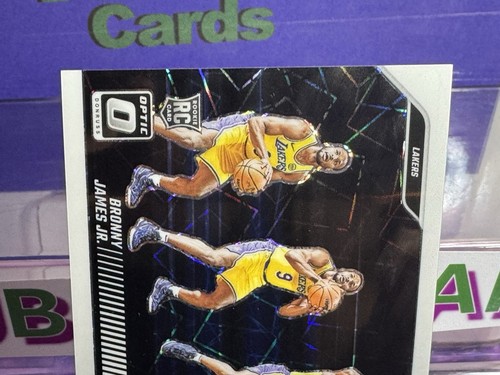 Bronny James Jr 2024-25 Donruss Optic Rookie Phazes Case Hit SSP Lakers 30 - Picture 4 of 6