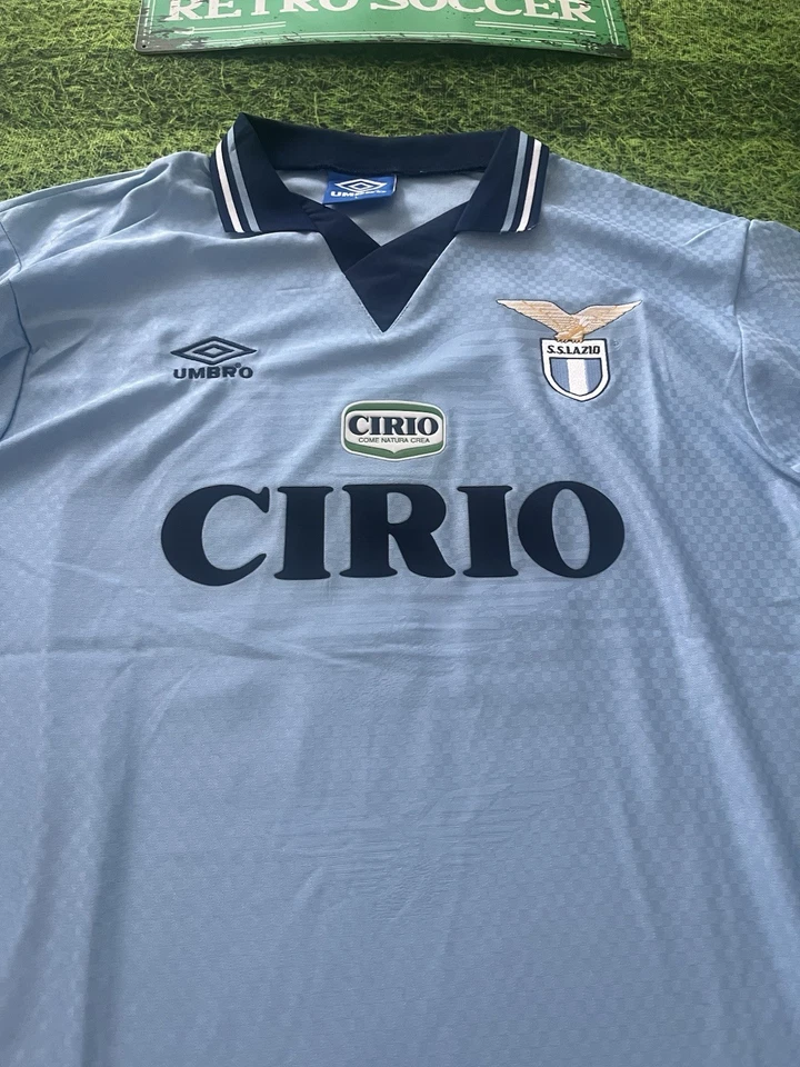 Camiseta deportiva retro Alessandro Nesta 96-97 Lazio Home. Foto 4 de 4