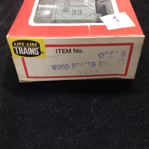 Caja reforzada de madera Life Like HO coche tren virginiano caja tiene desgaste - Imagen 4 de 10