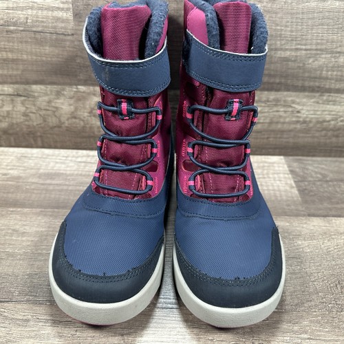 MERRELL Snow Rain Boots Waterproof -25 Degree BerryNavy Kids 2 MK165206 - Picture 4 of 9