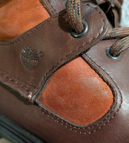 TIMBERLAND 38345 Men`s Brown Leather Lace Up Boots / Size 8.5M - Picture 2 of 15