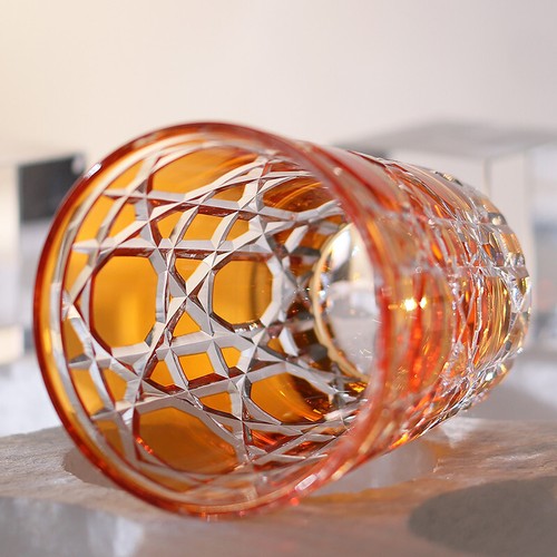 Luxury Handmade Edo Kiriko Glass Highball Whisky Glass Handicraft Collection - Picture 5 of 7