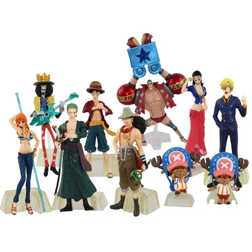 10x One Piece The New World Luffy Zero Brook 3cm12cm PVC Figure Set No Box 10x One Piece The New World Luffy Zero Brook 3cm12cm PVC Figure Set No Box