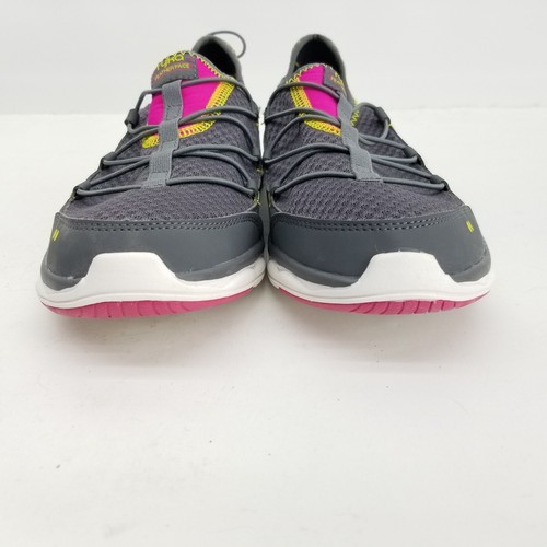 Slip donna Ryka Feather Pace taglia 10 grigio rosa comodo da passeggio - Foto 6 di 13