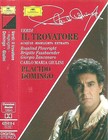 Verdi Placido Domingo Il Trovatore Highlights CASSETTE ALBUM DG Giulini DIGITAL