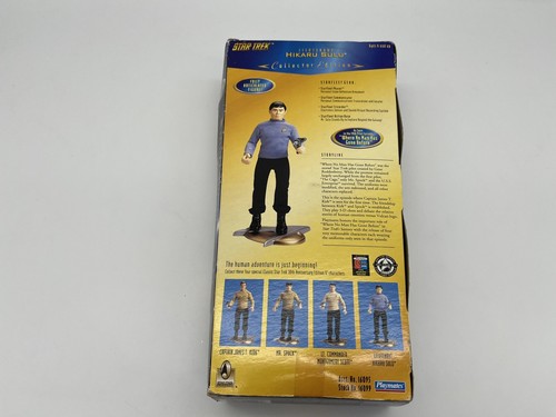 1996 Playmates Star Trek Collector Edition Hikaru Sulu 9" Action Figure NIB New - Picture 18 of 20