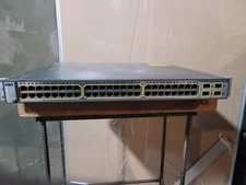 Cisco Catalyst 3750G 48 Port Network Switch WS-C3750G-48TS-S VO4