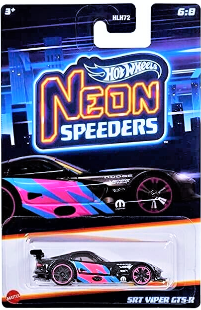 Hot Wheels Neon Speeders Dodge SRT Viper GTS-R 6:8 | eBay