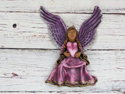 Christmas Tree Ornament, Pregnant Angel Christmas Decorations, Angel Ornament - Picture 2 of 6