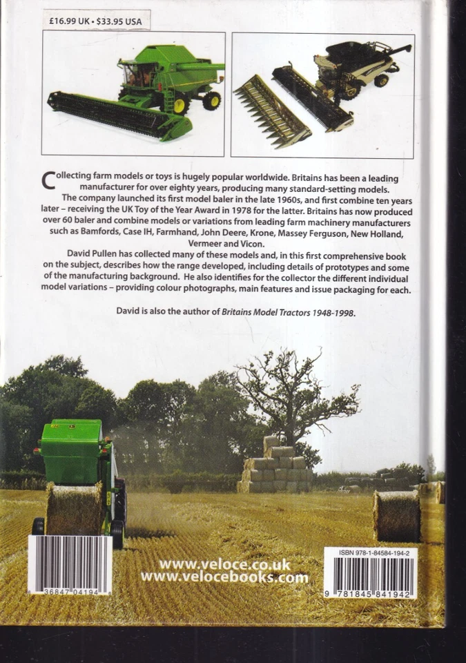 POCKET GUIDE TO BRITAIN FARM MODEL BALERS AND COMBINES 1967-2007 (SIGNED HC)E10} - Image 2 of 3