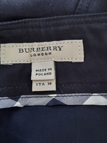 Burberry Women's Size 6 Black Knee-length Pencil Skirt Classic Designer - Picture 8 of 11