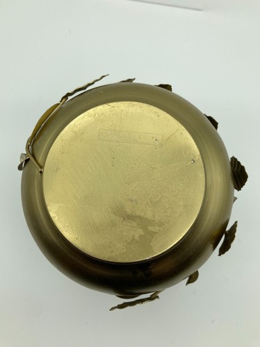 Anthropologie Golden Brass Perforated Decorative Lantern for Candles 5" x 5" - Picture 5 of 5