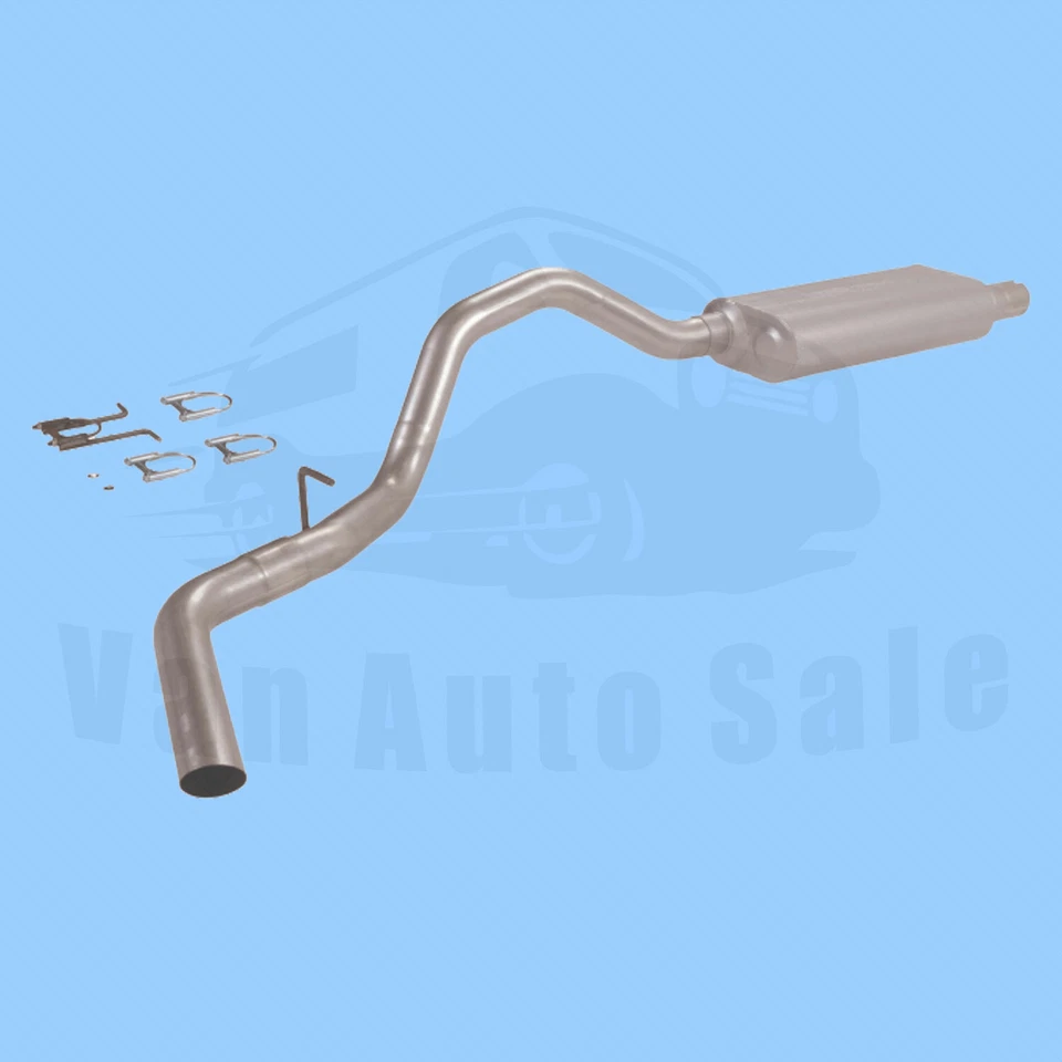 Kit de sistema de escape FlowMaster para Ford F-250 Super Duty 1999-2004 Foto 2 de 3