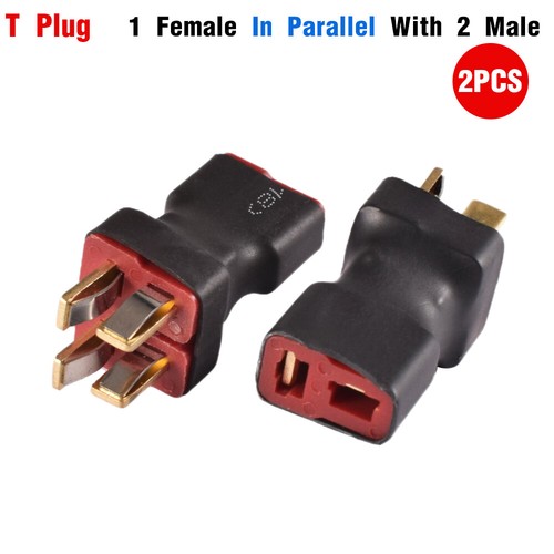 RC LiPo Battery Plug XT60 T Parallel Series Adapter Connectors Female / Male - Picture 29 of 39