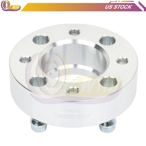 4X 1.5" 4x110 Hubcentric Wheel Spacers For Kawasaki Brute Honda Rancher Yamaha - Picture 9 of 12
