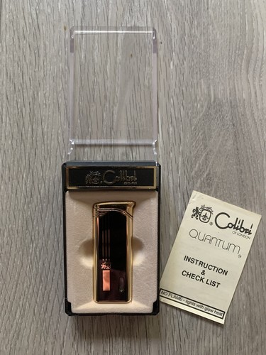 ENCENDEDOR DE GAS CHAPADO ORO COLIBRI OF LONDON - Imagen 2 de 8