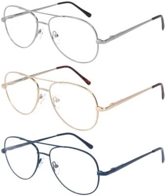 SUNOPTIC Lesebrille / Ersatzbrille PILOT MK2 mit Piloten - Form, Federung und Sehstärke