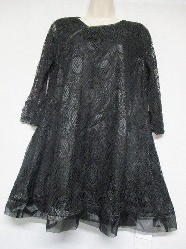 JJs House Women's 3/4 Sleeve V Neck Black Lace Short Cocktail Prom Dress +A-23 - Picture 3 of 11