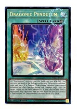 "Dragonic Pendulum" MP23-EN205 (UR) Yu-Gi-Oh! Dueling Heroes Mega Pack NM