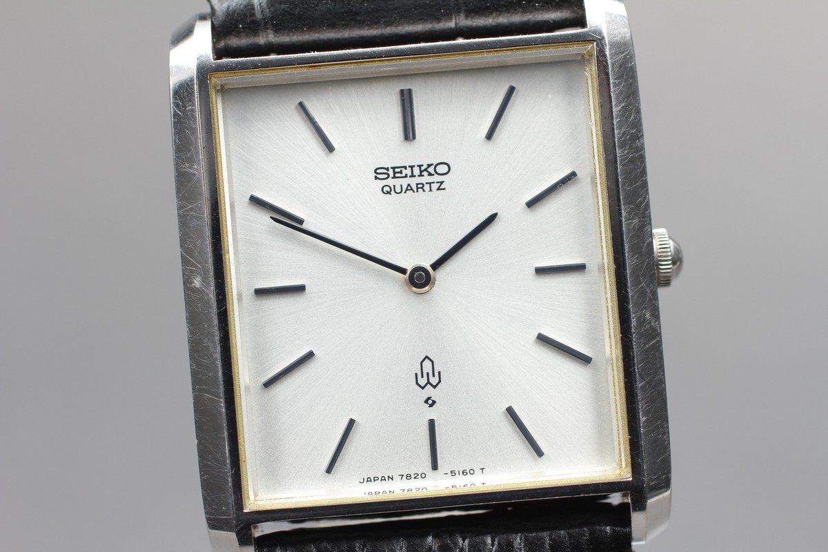 Vintage 1977 Exc+5 Seiko Chariot 7820-5130 Silver Tank