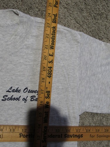 Vtg 90s SCHOOL OF BALLET Lake Oswego T-SHIRT Youth MED Dance Is Life Living USA - Picture 6 of 8