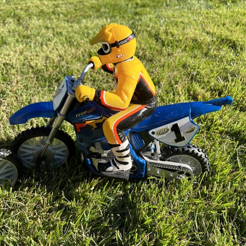 Tyco 7v R/C Motorcross Motorcycle For Parts X2 Not Tested Pastrana & McGrath ✅ - Picture 5 of 8