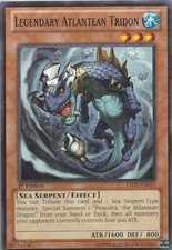 Legendary Atlantean Tridon - LTGY-EN033 - Common - 1st Edition x3 - Lightly Play