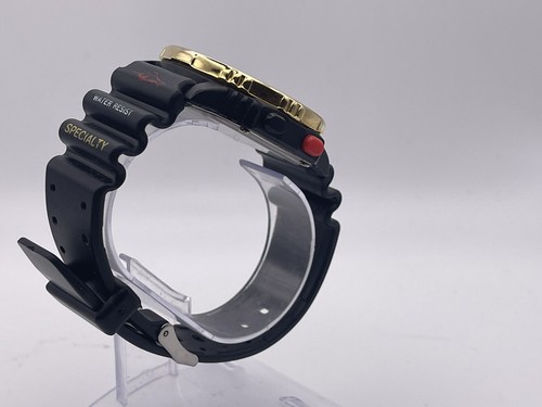 ⭐️ Vintage MUSTANG ‘GMT’ World Time DIGITAL WATCH c 70’s 80’s Original Strap ⭐️ - Picture 6 of 12