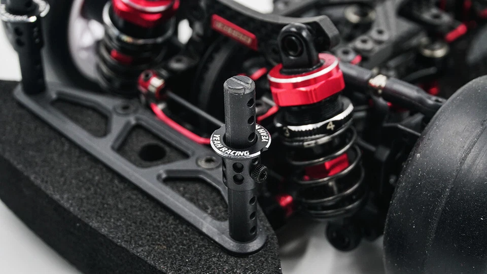 ALLOY  Adjustable Body Mounts 4pcs Silve for 6mm body post for 1:10 RC car truck - Image 3 of 3