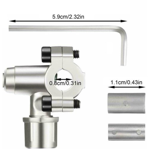 R134A Charging Hose with Measuring Pressure Gauge, AC Refrigerant Recharge Kit - Picture 3 of 12