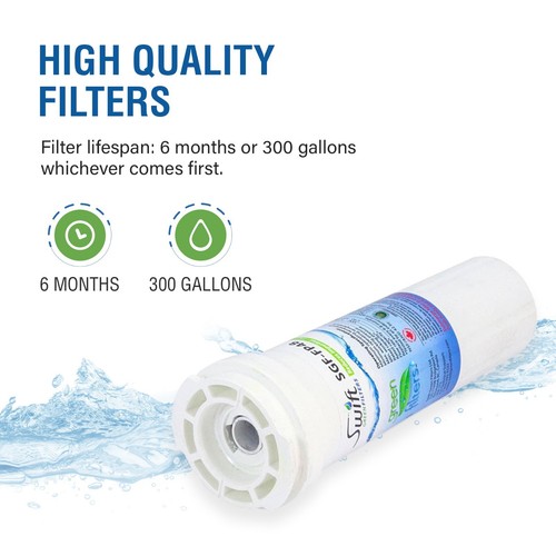 Swift SGF-FP48 Compatible Refrigerator Water Filter 836848,WF296,EFF6017(1 Pack) - Picture 3 of 11