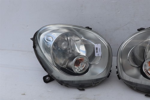 11-16 Mini Cooper R60 Countryman Halogen Headlight Lamps L&R Matching Set - Picture 3 of 12