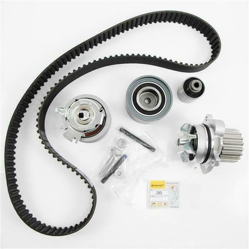 CONTITECH Zahnriemen Satz + Wasserpumpe für Audi VW 2,0l TDI 16V BKD AZV BNA BVA - Bild 7 von 10