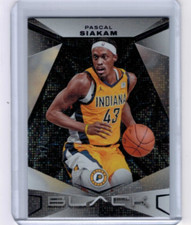 2023-24 Panini Black Pascal Siakam Amethyst Base #'ed 09/15 #38