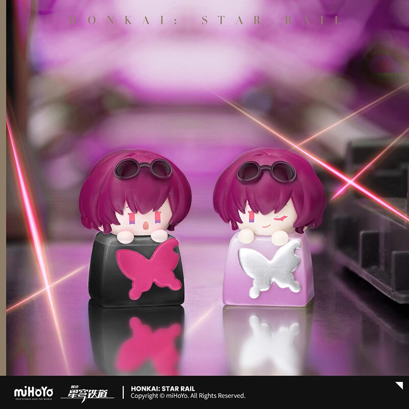 Official Genuine Honkai: Star Rail Anime Keyboard Cap Blind Box Cosplay Keycap - Image 4 of 4