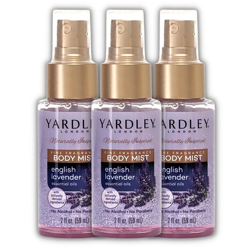 3 - Yardley London Fine Body Mist, Lavender, Rose, Summer Breeze, Alcohol Free - Picture 2 of 11