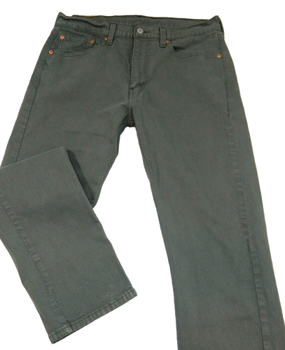 Men's Levi's Jeans 505 Regular Fit Premium Denim Tag 32/34 measured Size 32x33 - Picture 3 of 5